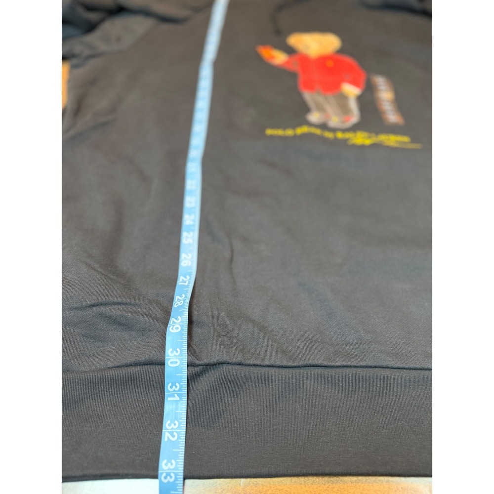 Polo Ralph Lauren Polo Bear Lunar New Year Hoodie Black 3XLT Big & Tall NEW - Picture 4 of 6